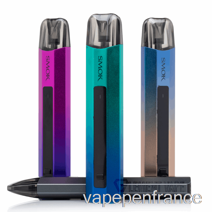 Smok Nfix Pro 25w Système De Pods Stylo Vape Rose Cyan